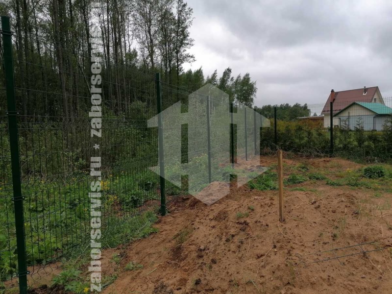 3D заборы 40 метров высота 1,8м 5мм