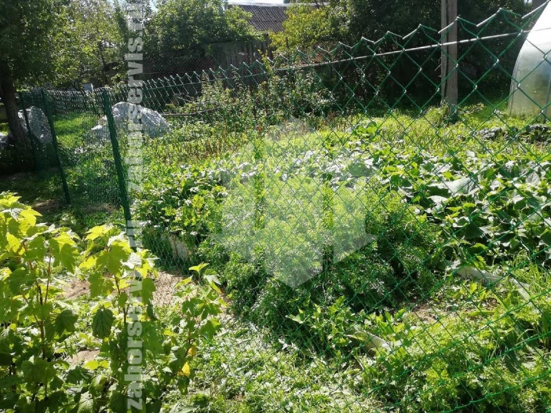 Забор для дома из сетки рабицы 60 метров