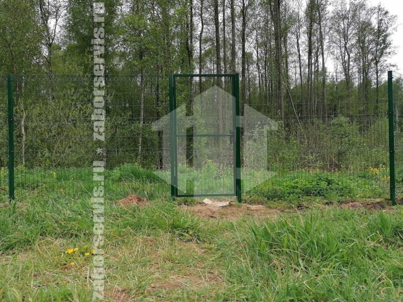 3D заборы 40 метров высота 1,8м 5мм