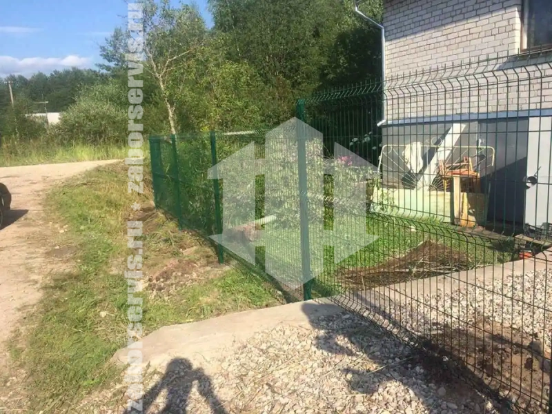 3D заборы для частного дома 64 метра 5мм