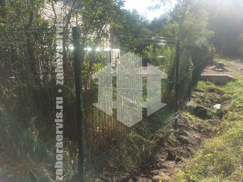 3D заборы для частного дома 64 метра 5мм