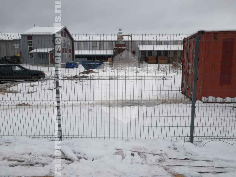 3D забор 126 метров серый 4мм