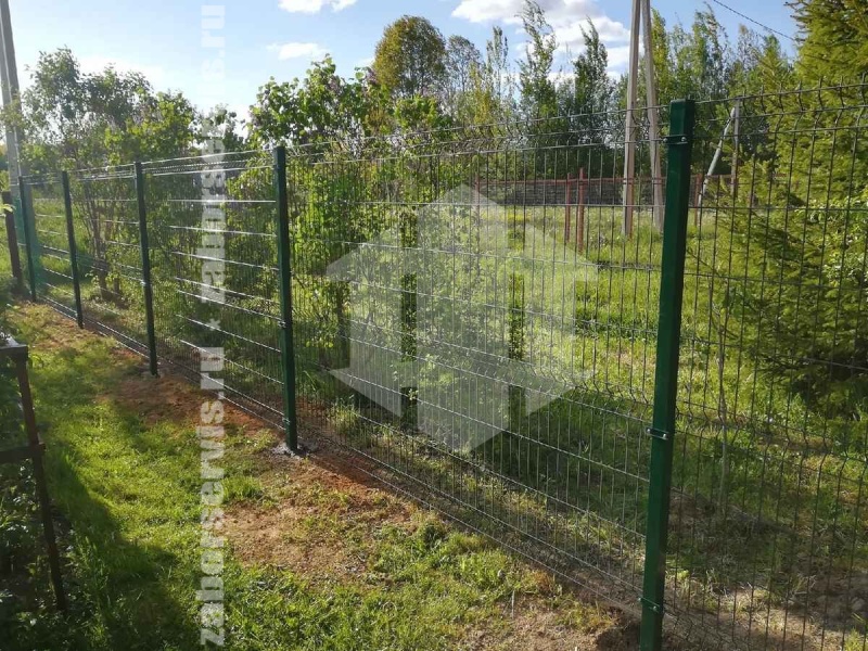 3D забор 110 метров зеленый 6мм