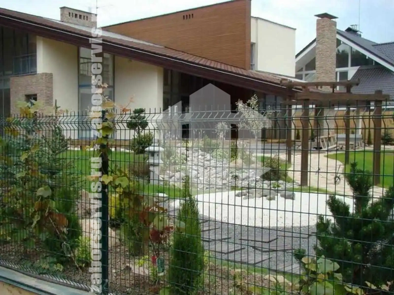 3D забор на ленточном фундаменте 65 метров